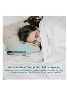 Y&D Pillow Speaker Bone Conduction Stereo, Mini Portable Bluetooth Sleep Speaker, Insomnia White Noise Machine, for Deep Sleeping, Side Sleepers (Black)  - Image 5