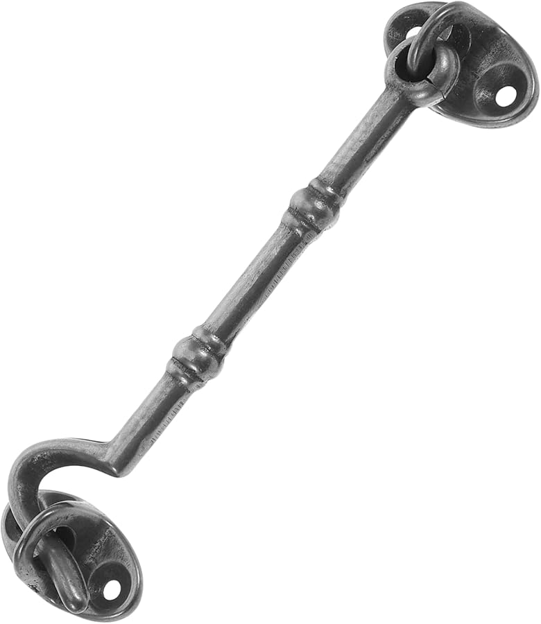 مزلاج خطاف نحاسي بتصميم كلاسيكي لخزانة باب منزلق مع براغي - Image 2