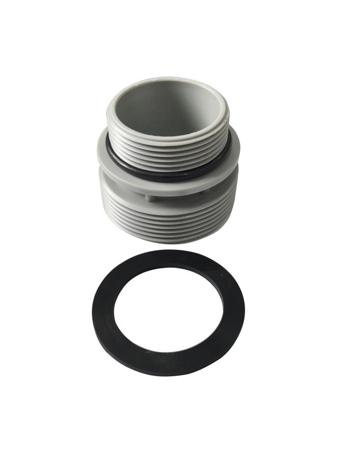 Generic - Intex Pool Filter Pump Hose Adapter 40mm Sand Pump Connector 4560 Conversion Kit-Color:4560 Connector (2 Pieces + 1 Raw Material Tape) - Image 1
