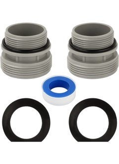 Intex Pool Filter Pump Hose Adapter 40mm Sand Pump Connector 4560 Conversion Kit-Color:4560 Connector (2 Pieces + 1 Raw Material Tape)