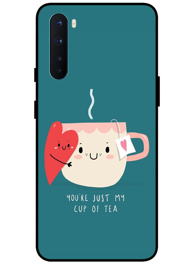 EYE CATCH - Protective Case Cover For OnePlus Nord Smart Series Printed Protective Case Cover for OnePlus Nord You're Just My Cup Of Tea - Image 1