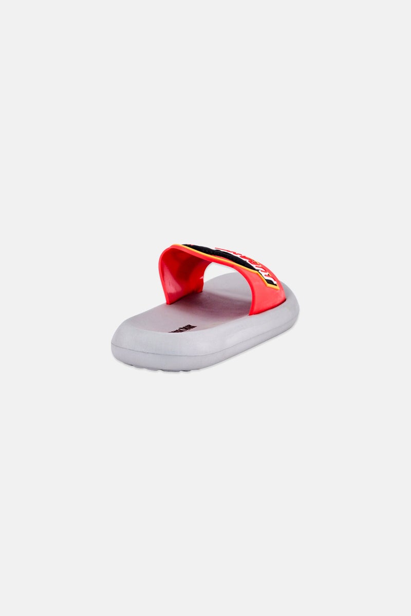 Jurassic Park Toddlers Boy Slip On Slides, Multicolor - Image 3