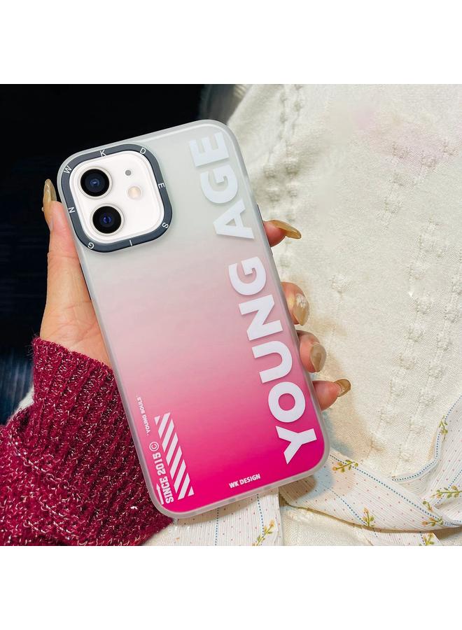 دبليو كيه جراب لهاتف iPhone 12 WPC-015 Gorillas Series Cool PC + TPU جراب هاتف - Image 1