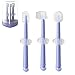 PandaEar 3 Pack Silicone Toddler Toothbrushes 0 to 18 Months Baby Tongue Cleaner UShaped ToothScrubber First Toothbrush Teething Gum Oral Cleaner - Image 1