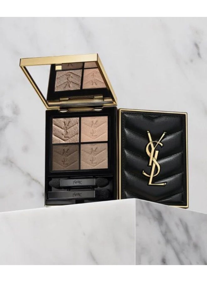 Yves Saint Laurent YSL Couture Mini Clutch Quad Eyeshadow Palette 300 Kasbah Spices – Luxury Eyeshadow Palette, Warm Matte & Shimmer Shades, Highly Pigmented, Long-Lasting & Blendable - Image 3