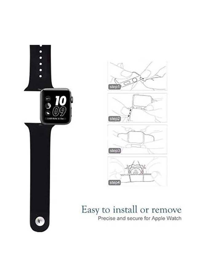 Loquat Replacement Watchband For Apple Watch Series 7/6/SE/5/4 40mm - 3/2/1 38mm 40millimeter Multicolour - Image 2
