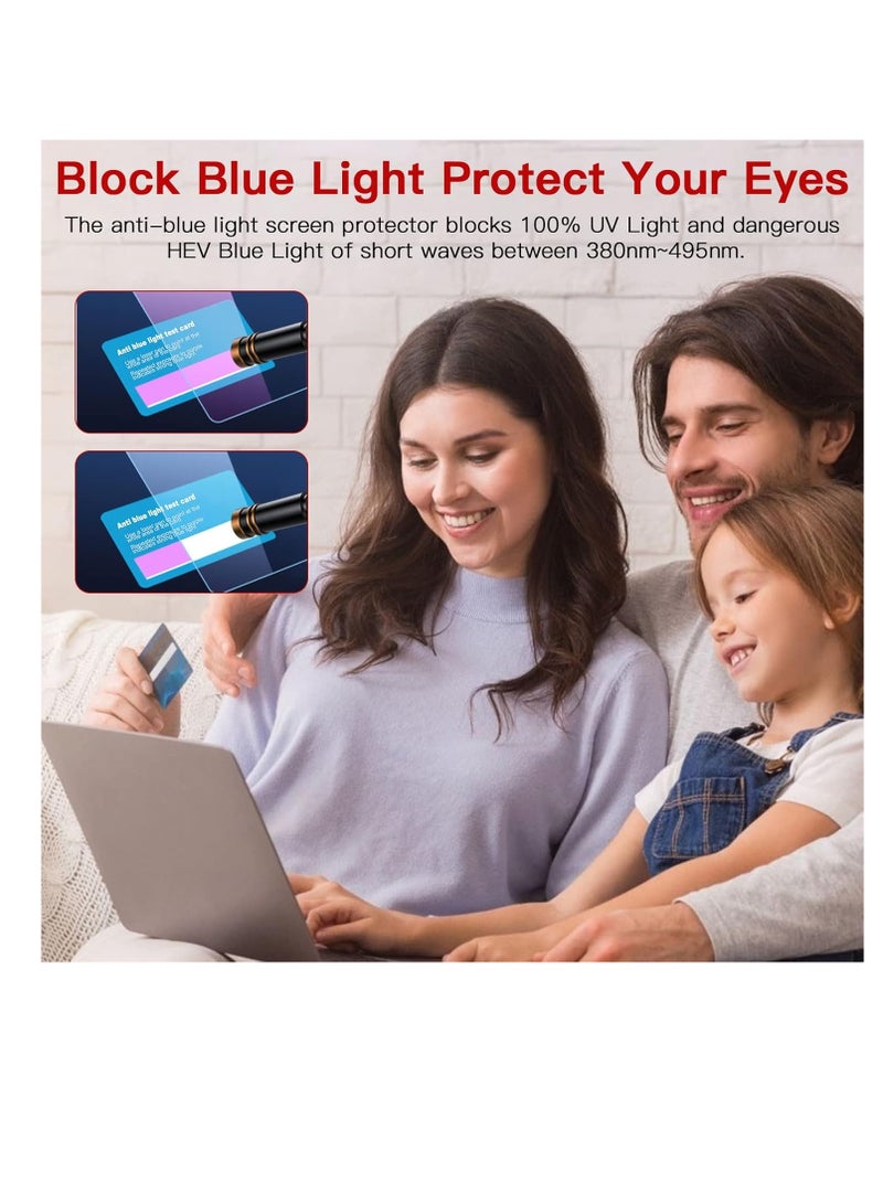 13.3 Inch Anti Blue Light Screen Protector, Reduce Eye Strain Matte Anti Glare Computer Screen Cover, Blue Light Blocking Screen Protector for HP/Lenovo/Dell/Acer/Asus/Samsung/Envy 13.3 "with 16:9 Aspect Ratio - Image 4