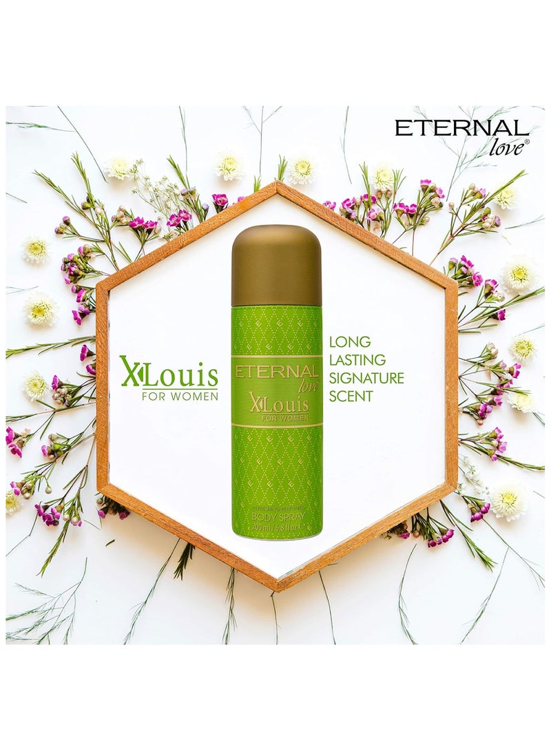 إتيرنال لاف مزيل العرق للنساء من إيترنال لوف إكسلويس - 200 مل (عبوة من قطعتين) - Image 2