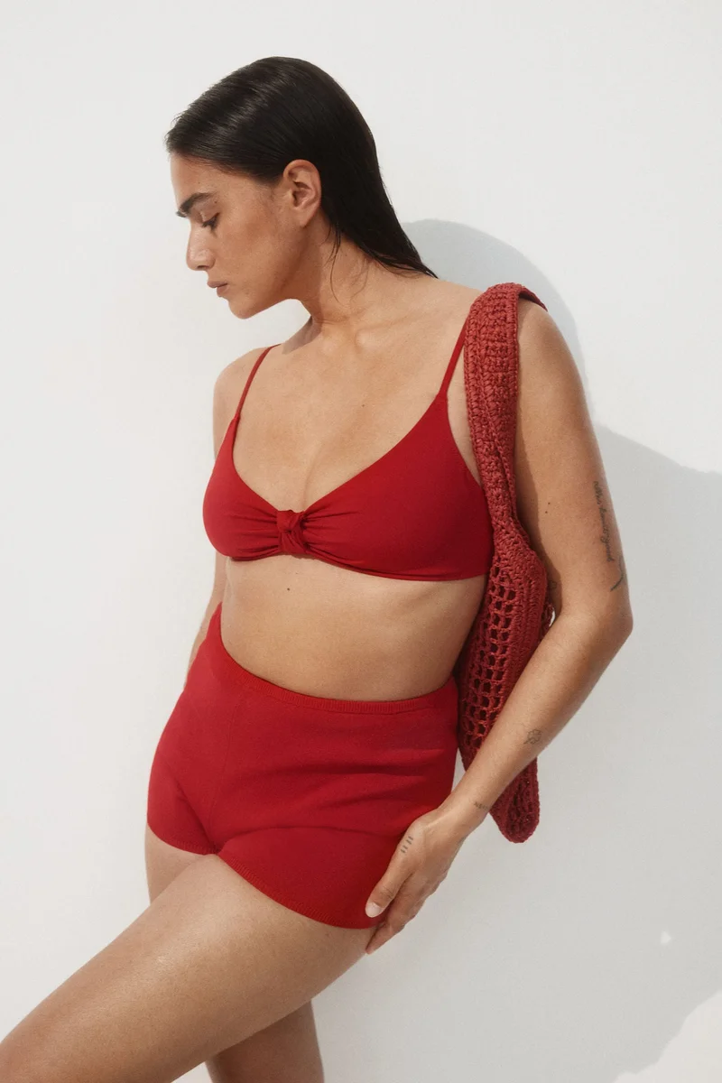 H&M Fine-knit beach shorts