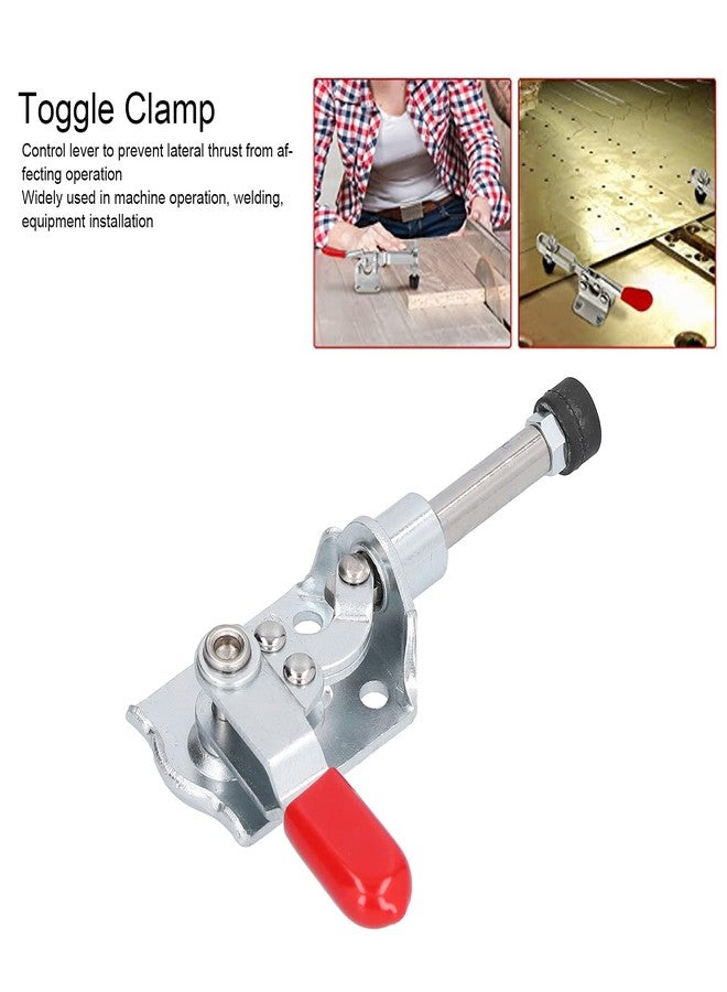Chazcool Toggle Clamp, 40KG/88.2LB Holding Capacity, Silver, Industrial Style, Stainless Steel - Image 3