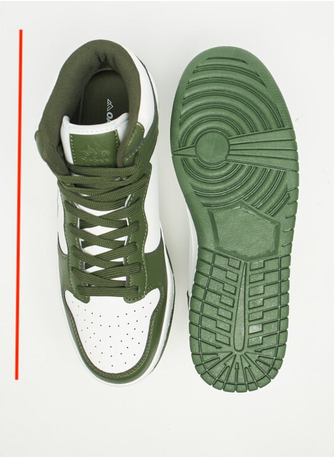 Oaklan by Shoexpress - Men by Shoexpress Perforated Lace-Up Sports Shoes - Image 1