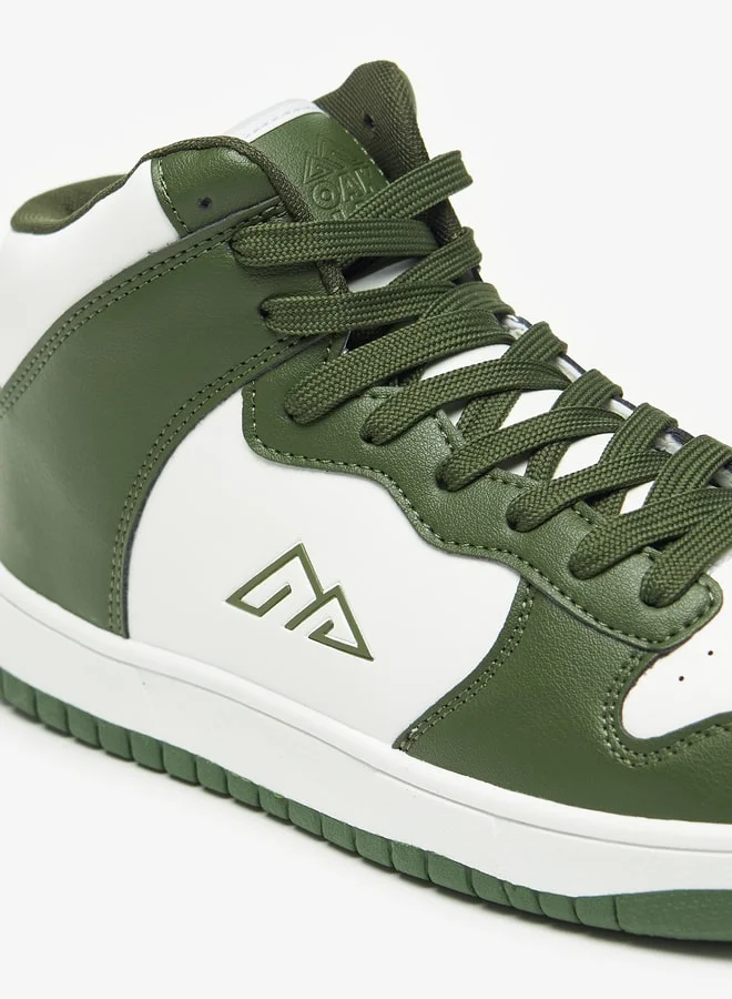 Oaklan by Shoexpress Men by Shoexpress Perforated Lace-Up Sports Shoes