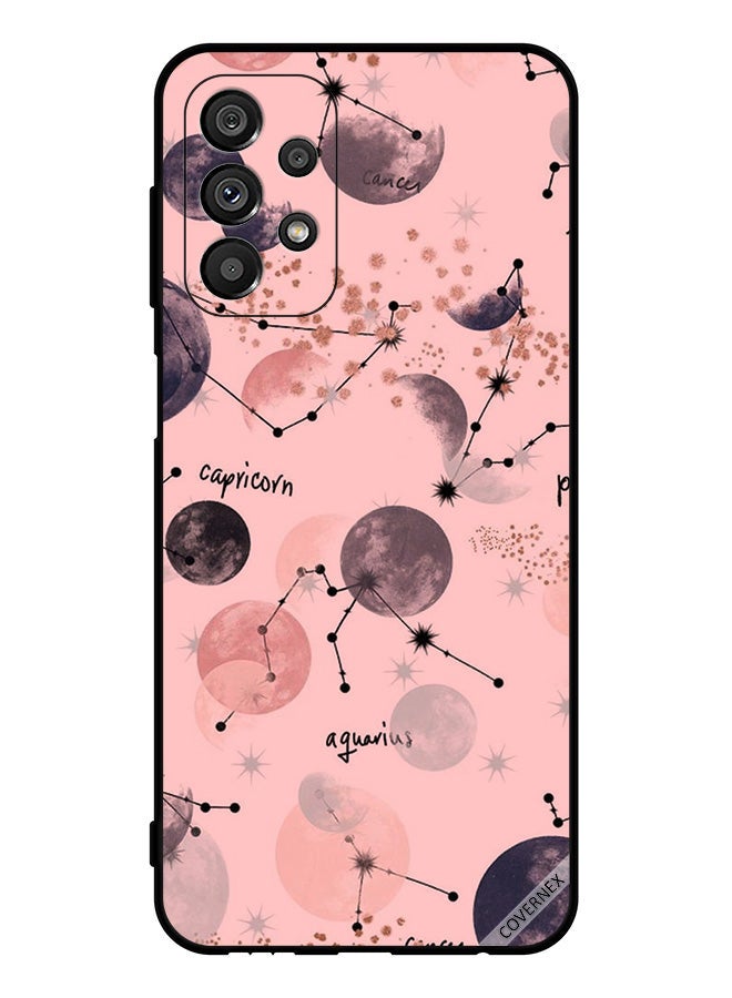 Covernex Protective Case Cover For Samsung Galaxy A23 5G Zodiac Signs Pastel Art - Image 1