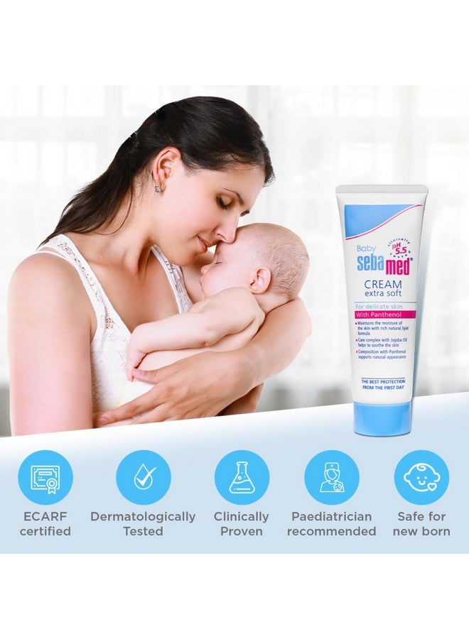 Sebamed Baby Cream Extra Soft 50M|Ph 5.5| Panthenol And Jojoba Oil|Clinically Tested| Ecarf Approved - Image 4