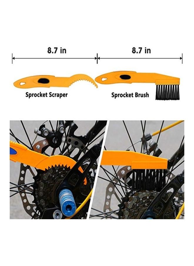 Generic 6-In-1 Bike Cleaning Brush Tool Kit  - Image 2