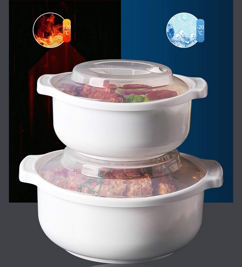 Zdesign Microwave Ramen Cooker Noodle or Soup Bowl Easy Mac Perfect for Breakfast, College Dorm Essentials for Boys Girls,Office, Dishwasher-Safe, BPA-Free, 51OZ/1.52L - Image 5