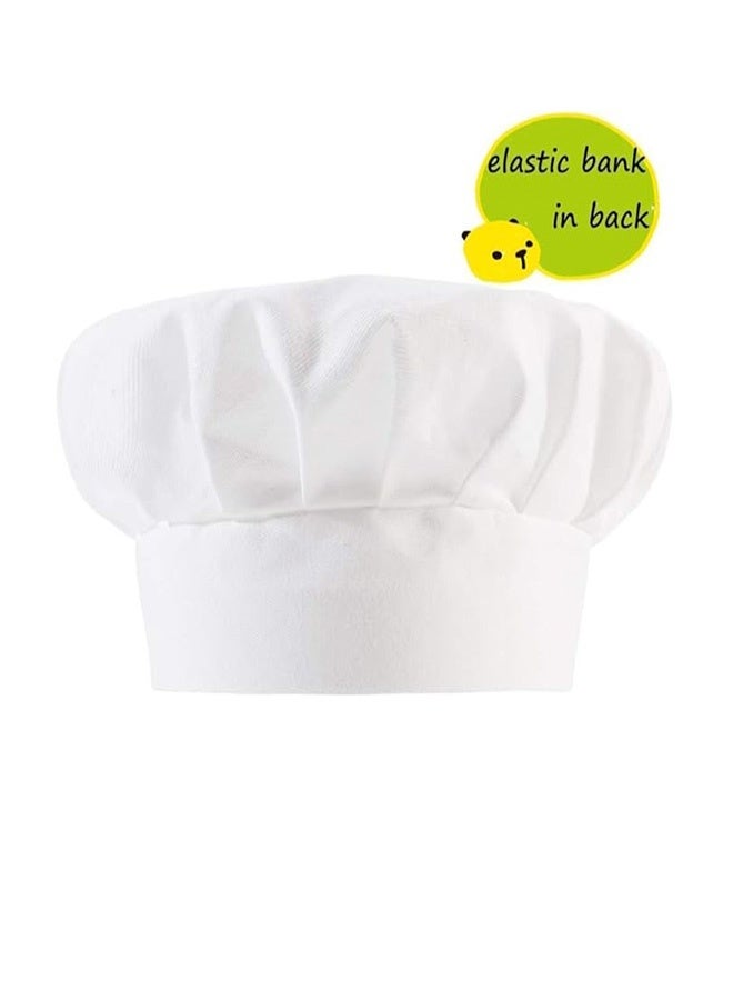 HOMESTAR Kids Apron and Chef Hat Set, Adjustable Cotton Child Aprons, with Large Pocket Girls Boys, Kitchen Bib Aprons for Cooking Baking Painting - Image 5