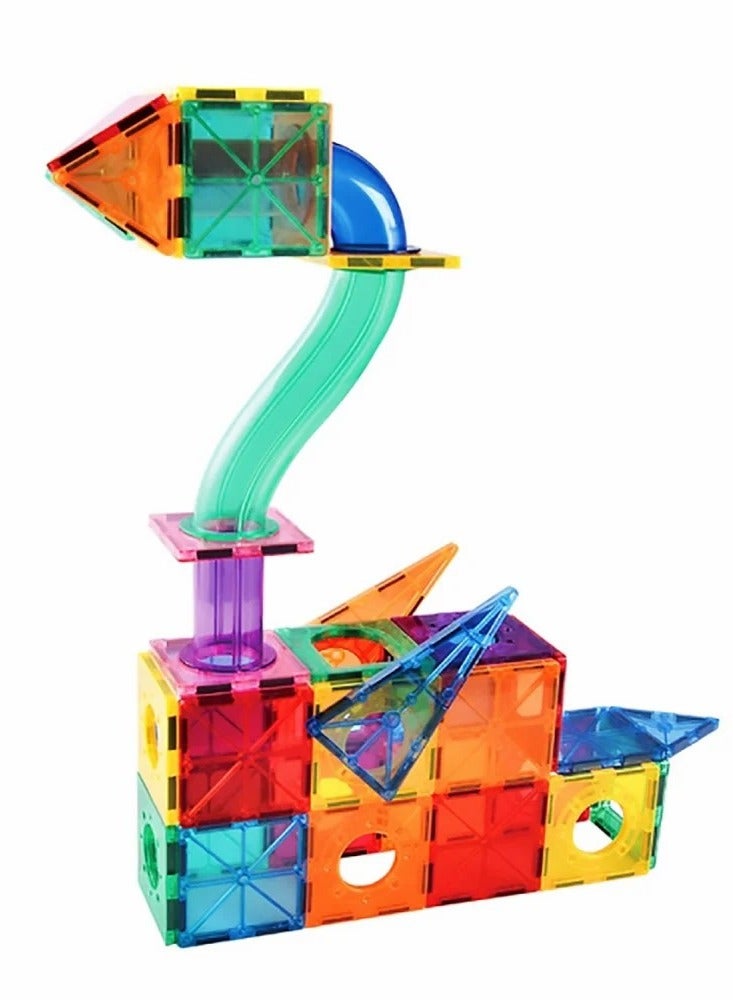 MagBuild Magnet Tube  Visual Tracking Game – 49-Piece STEM Creative Set for Kids - Image 4