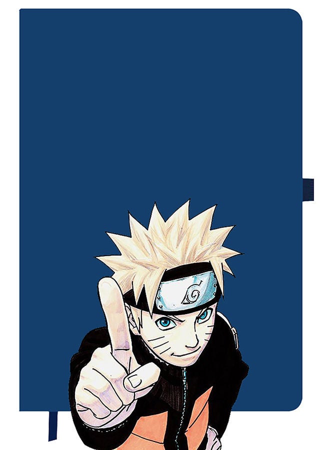 Theodor دفتر ملاحظات أزرق سميك مقاس A5 بتصميم أنمي ناروتو 2 - Image 1