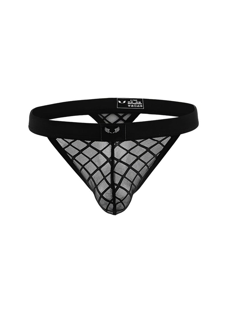 Generic - Underwear for Men Mesh Hollow Out Triangle Panties Low Rise Elasticity Brief - Image 1