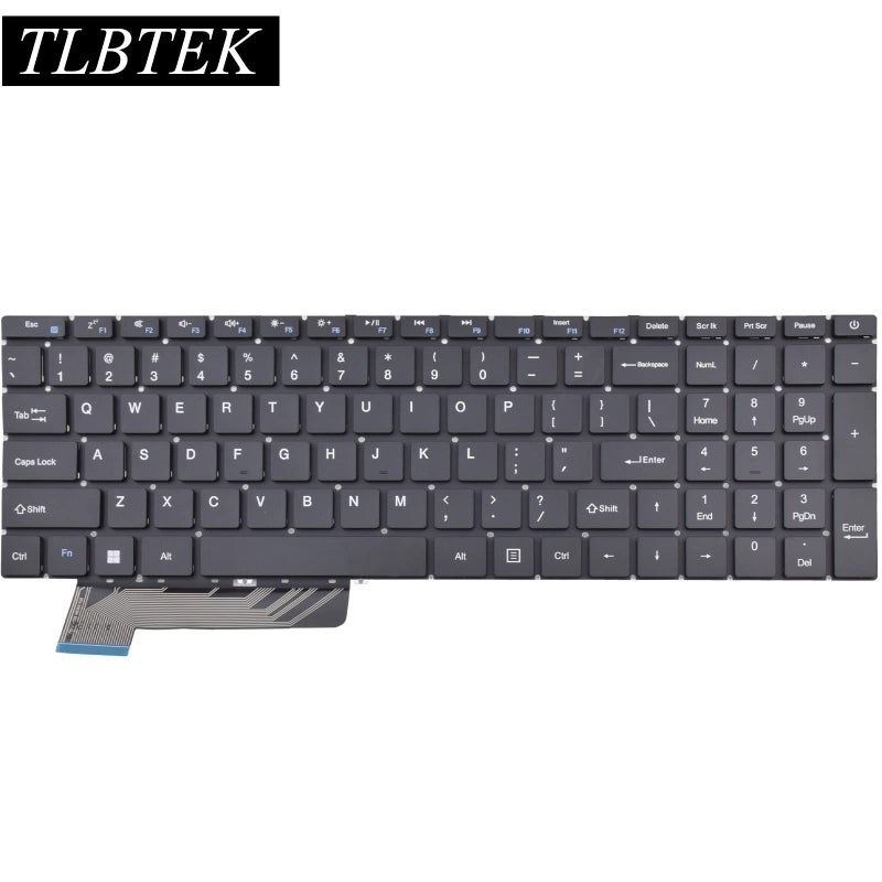 TLBTEK Keyboard Replacement Compatible with Gateway GWTN156-1 GWTN156-4 GWTN156-5 GWTN156-7 GWTN156-9 GWNC31514-BK GWTN156-7BL GWTN156-7GR 7PR GWTN156-9BK GWTN156-4BL Laptop - Image 4