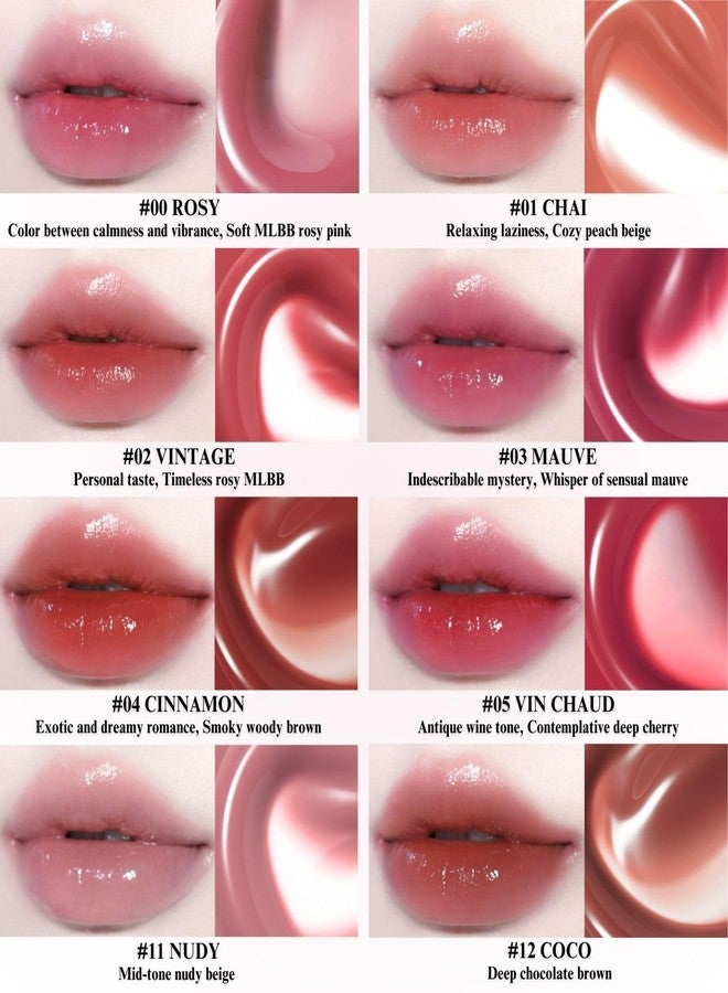 BBI@ BBIA BBIA Glow Tint - Lip Plumping Volumizing Glossy & Glowy Lip Stain Naturally Moisturizing Comfortable Texture Lightweight Long-Lasting Vivid Color Non-Sticky Korean Makeup (20 PETAL, Pack of 1) - Image 2