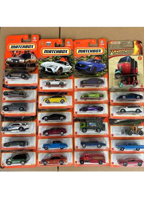 Matchbox 30782 Batch 9c2t Alloy Car Miniature Model Firebox Hero Traffic 2u Diecast Metal Toy Car Vehicle-Color:9C0H (by Multiples Of 72)