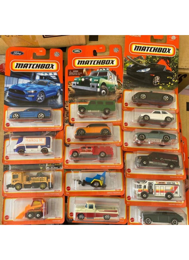 Matchbox 30782 Batch 9c2t Alloy Car Miniature Model Firebox Hero Traffic 2u Diecast Metal Toy Car Vehicle-Color:9C0H (by Multiples Of 72)