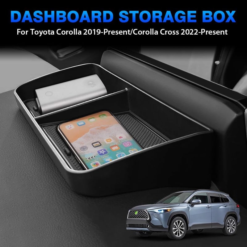 FIILINES Dashboard Center Console Organizer for Toyota Corolla Cross - Image 2