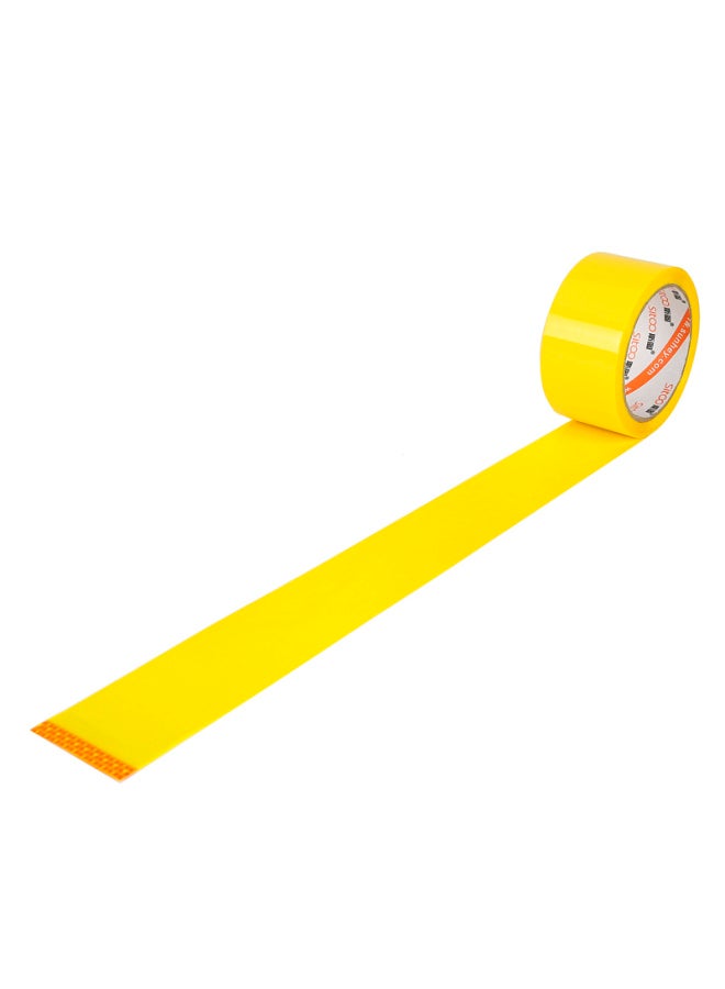 SITOO Colored Tape, Labeling Classification Tape, Packaging Tape, Express Delivery Tape, Transparent Tape For Logistics, Yellow, 48mm*50m, 1 Roll - Image 2