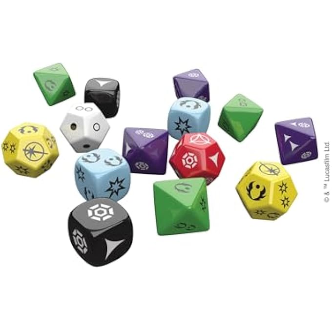 Asmodee EDGE Studio Star Wars Roleplaying Dice - Enhance Your Gameplay and Advance The Star Wars Narrative! Official Accessory for The Star Wars Roleplaying Game, Made - Image 3