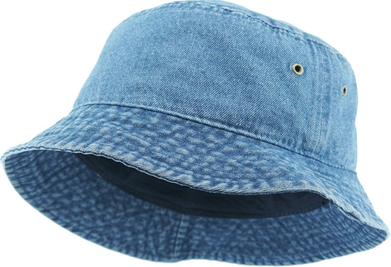KBETHOS Women's Bucket Hat, 1. Medium Denim, Large-X-Large - Image 1