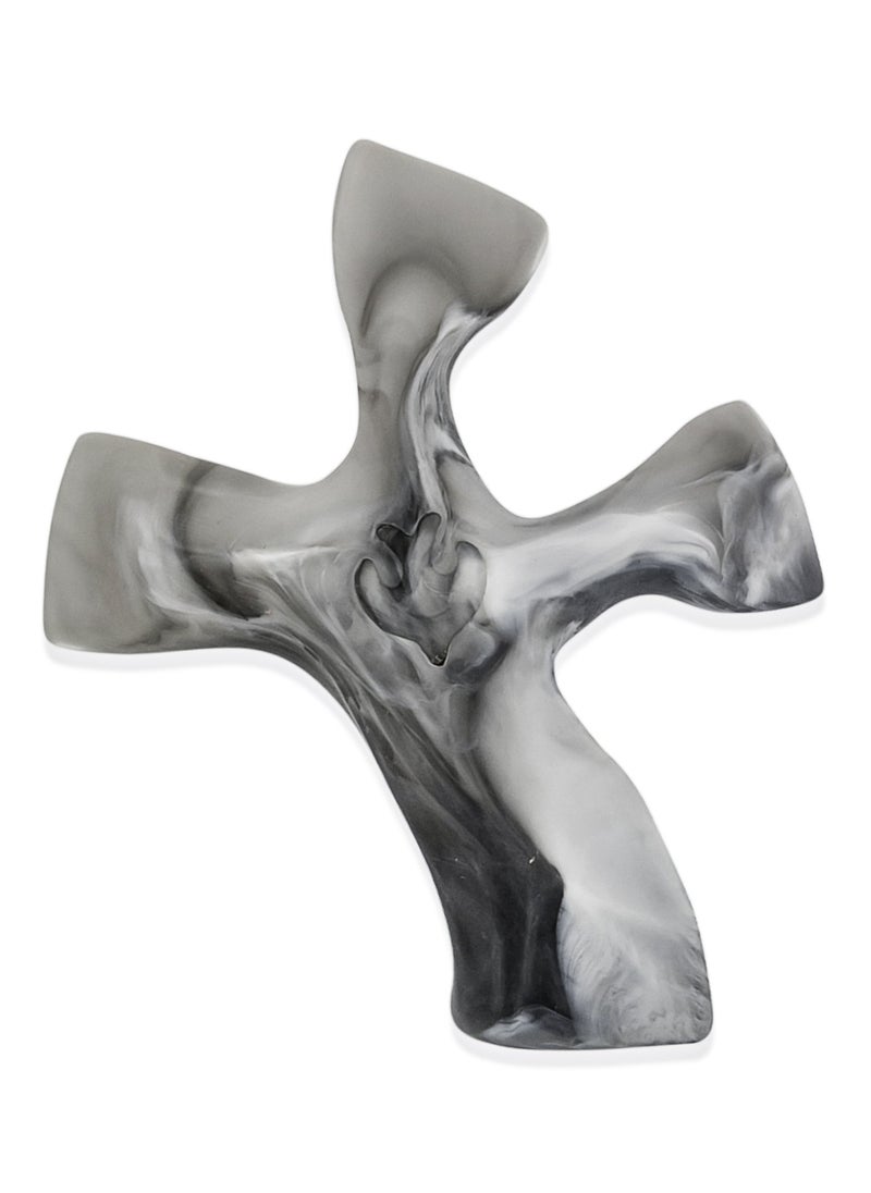 Clinging Cross Clinging Cross The Original by Not So Plain Jane Gray Marble 
