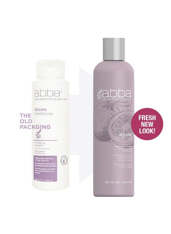 ABBA Volumizing Conditioner Grapefruit & Lemongrass 32 Fl Oz - Image 4
