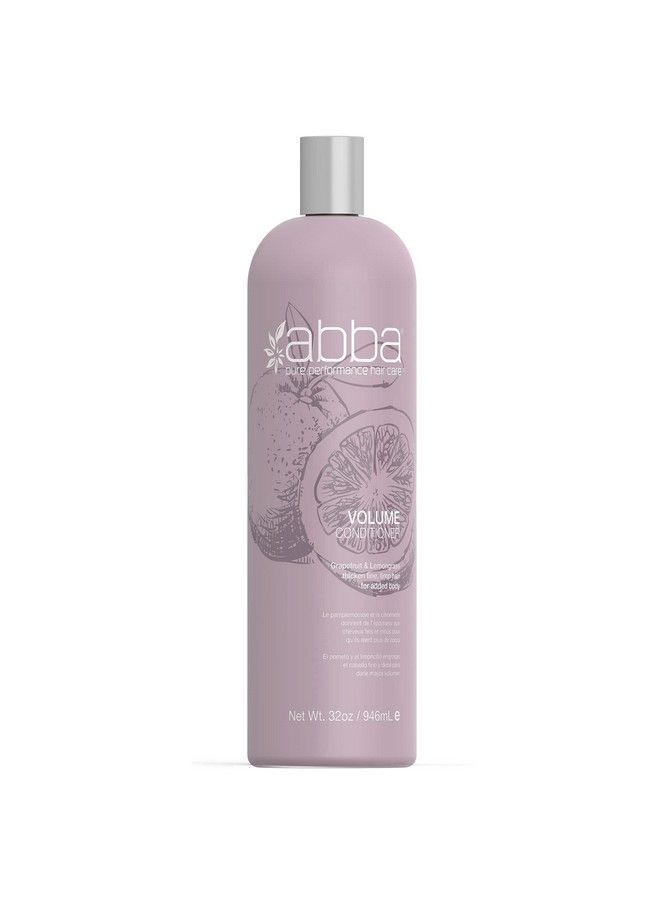 ABBA Volumizing Conditioner Grapefruit & Lemongrass 32 Fl Oz - Image 1