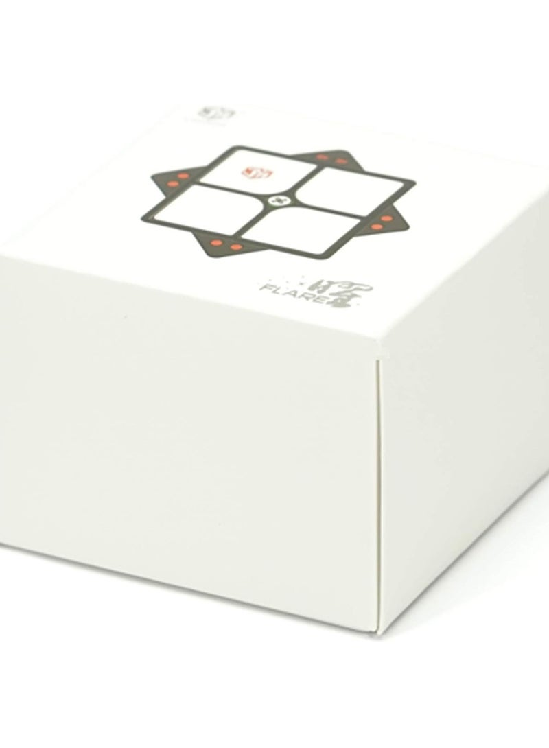 كي يي مكعب سرعة مغناطيسي Qiyi X-Man Flare 2x2 XMD مثبت - Image 4