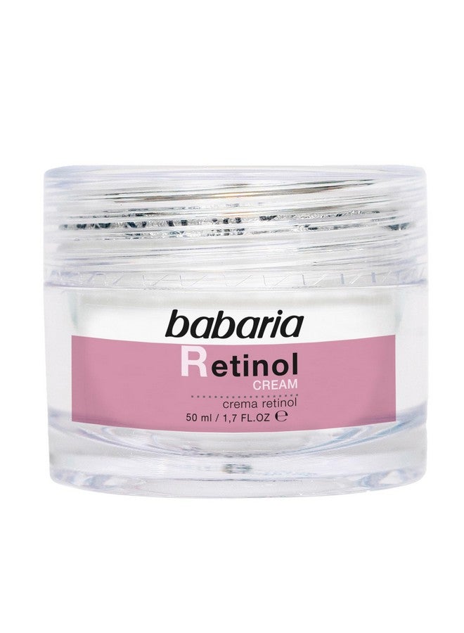 باباريا ريتينول مجدد شباب الوجه 1.7 أونصة كريم ليلي مرطب للوجه كريم مضاد للشيخوخة مع حمض الهيالورونيك لتقليل التجاعيد وشد البشرة وتخليق الكولاجين خفيف وسريع الامتصاص - Image 1
