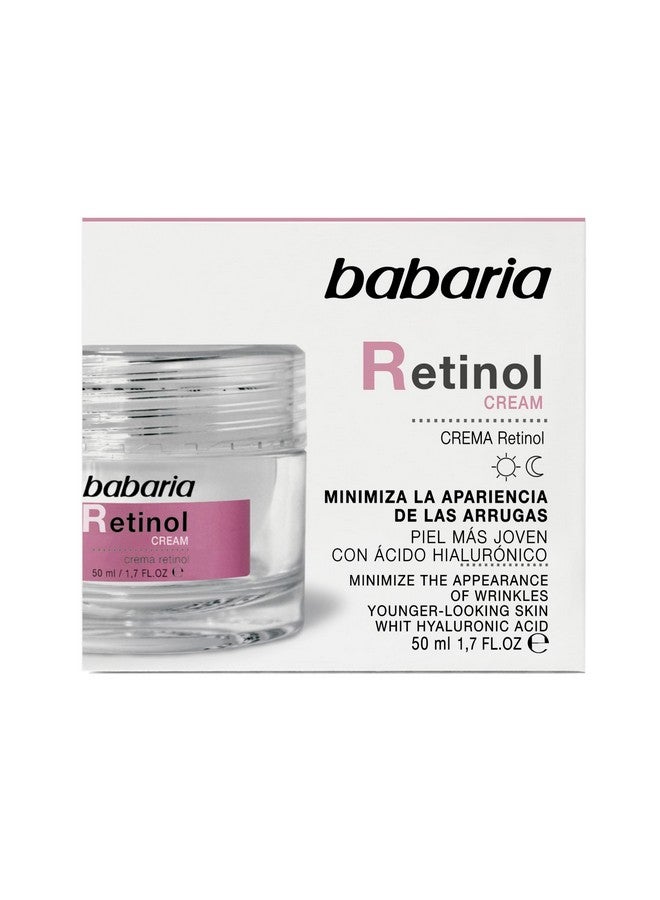 باباريا ريتينول مجدد شباب الوجه 1.7 أونصة كريم ليلي مرطب للوجه كريم مضاد للشيخوخة مع حمض الهيالورونيك لتقليل التجاعيد وشد البشرة وتخليق الكولاجين خفيف وسريع الامتصاص - Image 3