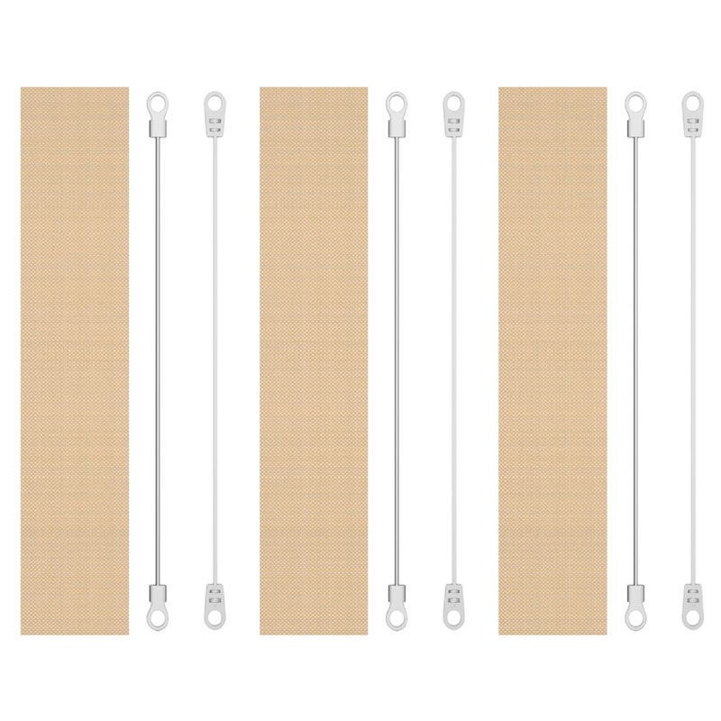 ENEM Sealing Machine Replacement Elements, Set of 3, Round & Flat Elements with Teflon Cloth - 10 inch - Image 4