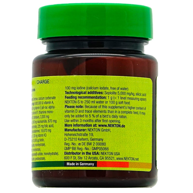 Nekton-S Multi-Vitamin for Birds, 35gm, (1.23 ounce) - Image 3