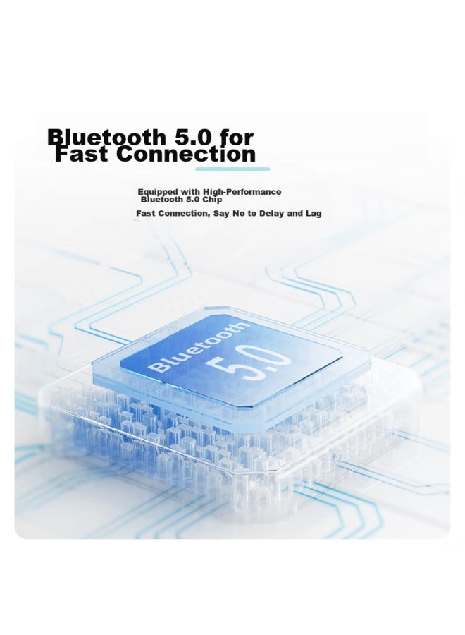 SADA مكبرات صوت الكمبيوتر D-220، مضخم صوت للكمبيوتر المكتبي المنزلي، مكبرات صوت وسائط متعددة نشطة، مدفع فولاذي صغير للهواتف المحمولة وأجهزة اللابتوب - Image 4