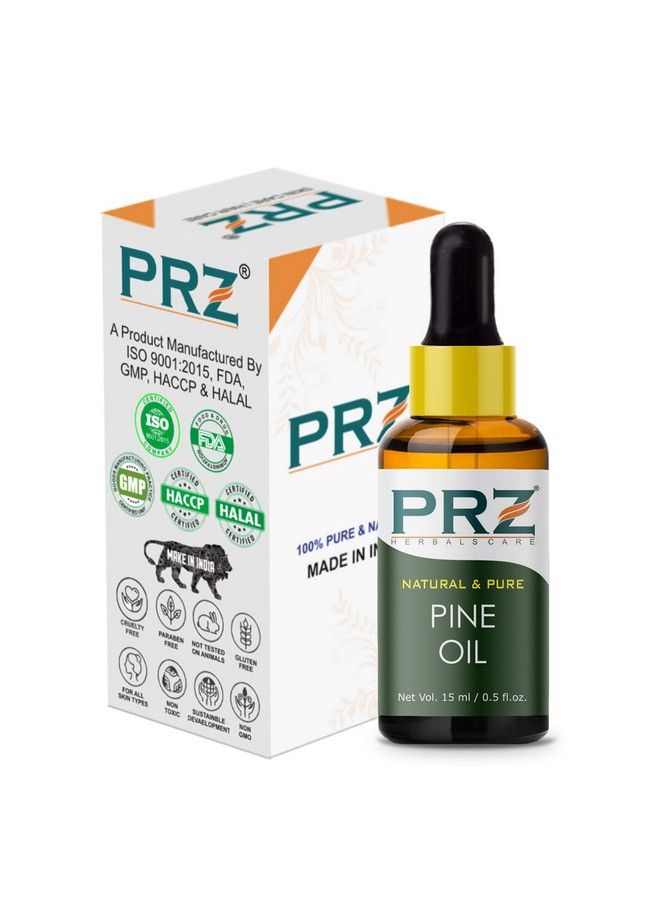 PRZ Pine Essential Oil Pure Natural & Therapeutic Grade Oil For Aromatherapy Body Massage Skin Care & Hair Care 15 Ml - Image 3