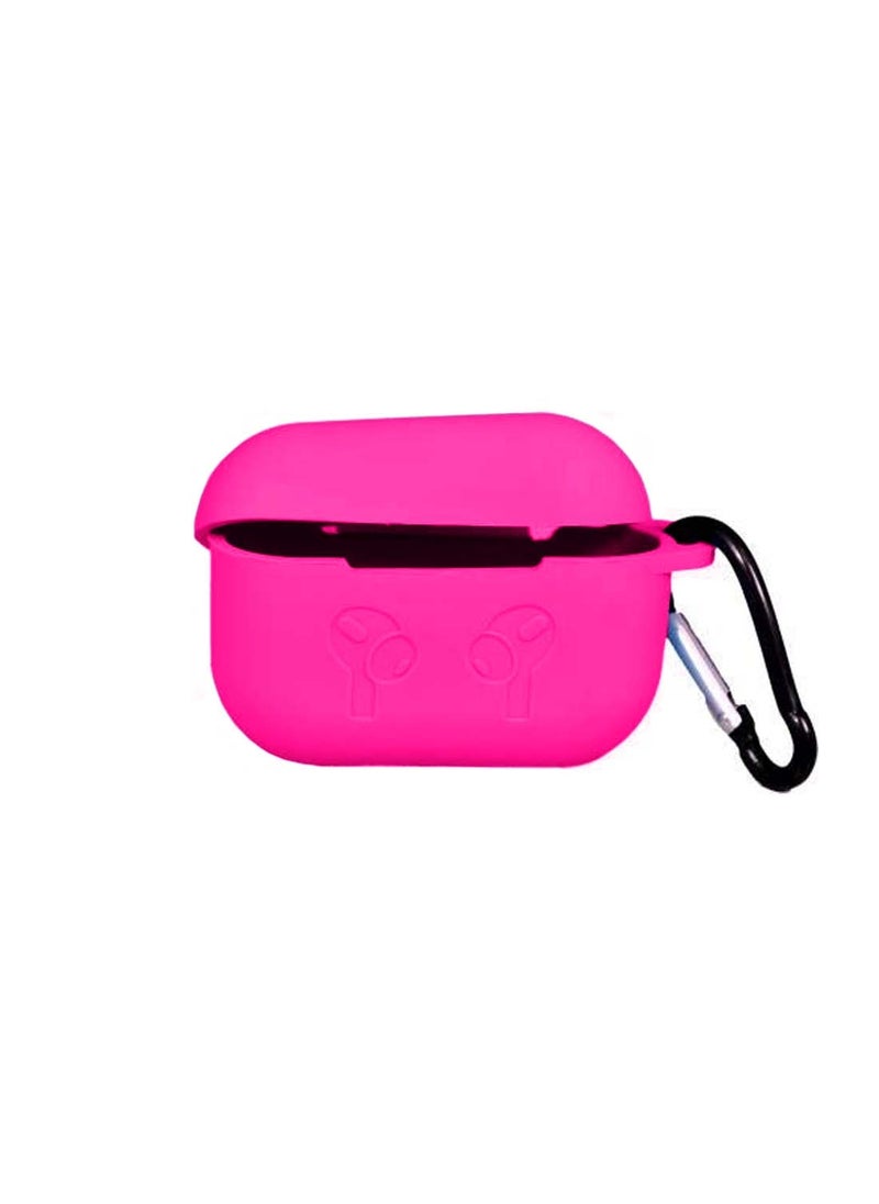 Wtech - AirPods Case Protective Liquid Silicone Skin Cover Case Compatible with Apple AirPods 4 - Pink - Image 1