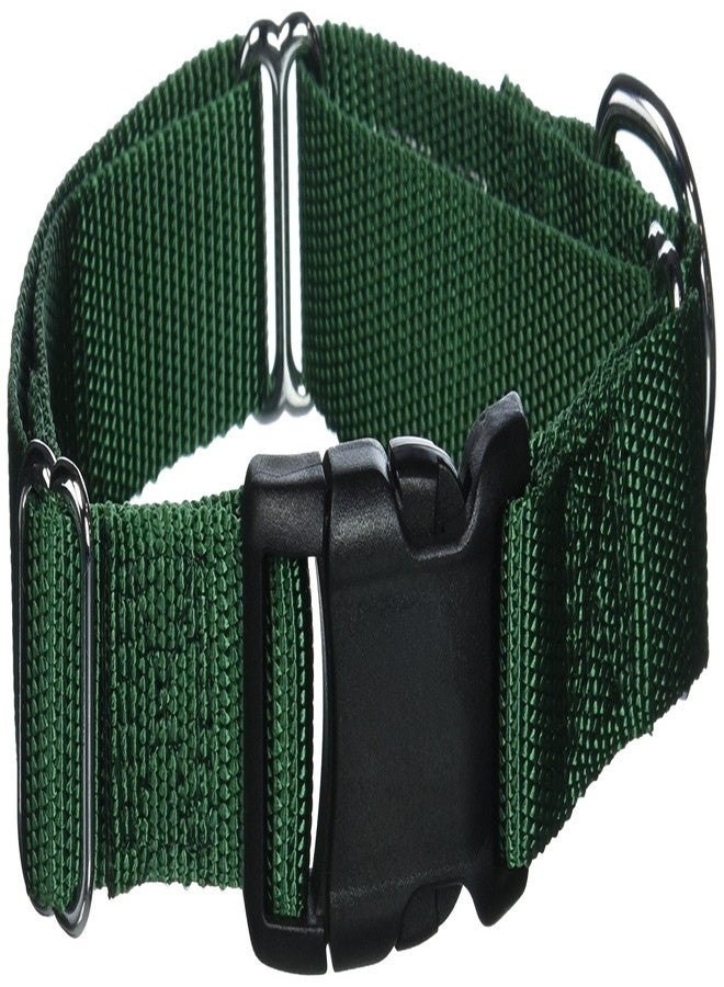 GOGO Pet Products Martingale Gentle Training Collar, Medium/Large, Hunter Green - Image 2