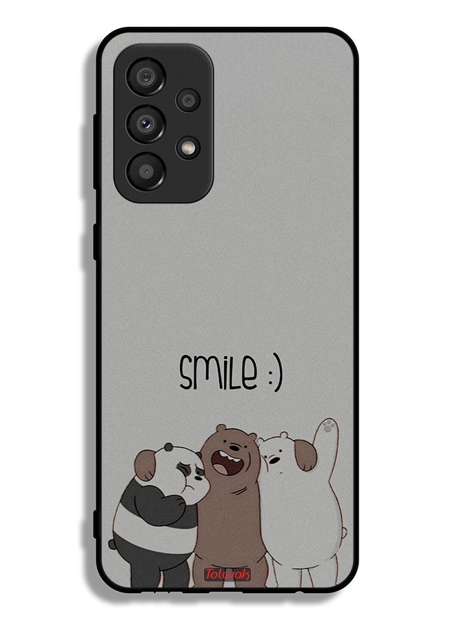 Tolwak Samsung Galaxy A33 5G Protective Case Cover Friends Smile - Image 1