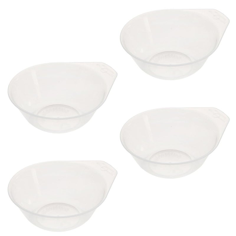 4 Pack Mini Plastic Camping Bowls Lightweight Portable Outdoor Tableware Set For Travel Picnic - Image 2
