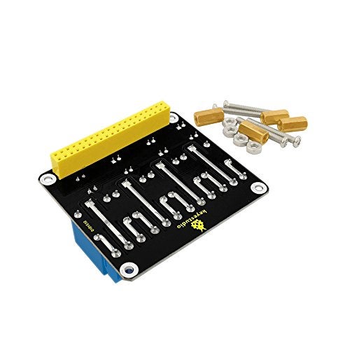 KEYESTUDIO 5V DCAC 4-Channel Relay Hat Shield Module Expansion Board for Raspberry Pi 4/A+/B+/Pi 2 Model B/Pi 3 Model B - Image 5