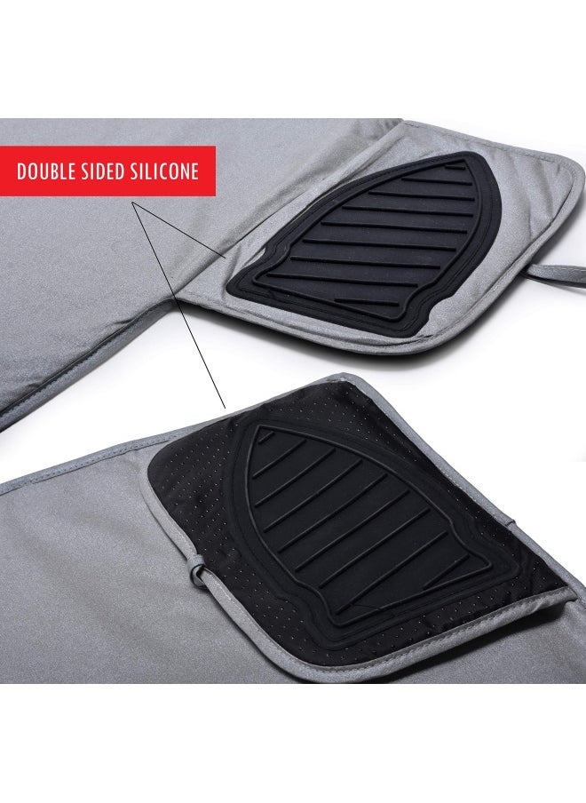 Handy Laundry Portable Ironing Mat Easily Change Any Flat Surface Into An Ironing Board. Features A Silicone Slip Resistant Iron Rest To Safely Place Your Hot Iron. Easy To Take Along When Traveling.  - Image 3
