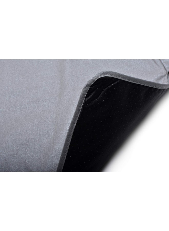 Handy Laundry Portable Ironing Mat Easily Change Any Flat Surface Into An Ironing Board. Features A Silicone Slip Resistant Iron Rest To Safely Place Your Hot Iron. Easy To Take Along When Traveling.  - Image 5