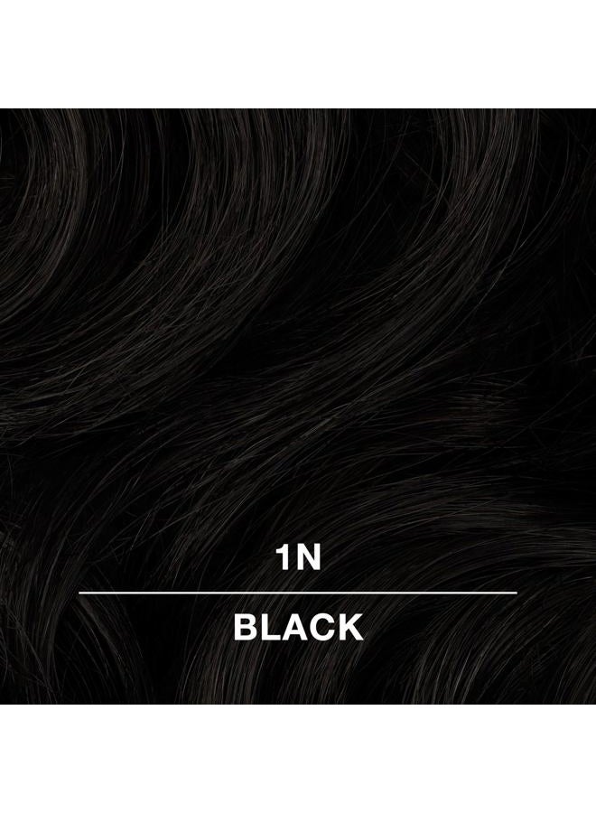 COLORCHARM Permanent Cream Hair Color, 1N Black, 2 oz. - Image 2